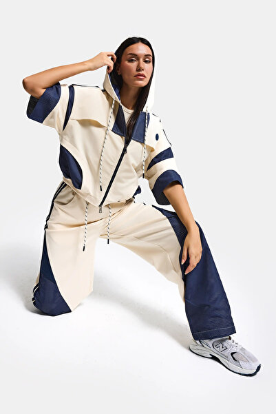 it's basic Γυναικείο Σετ Σχεδιασμού Laci Ecru s6-56 Κάτω και Άνω Μέρος, 2 τεμ...