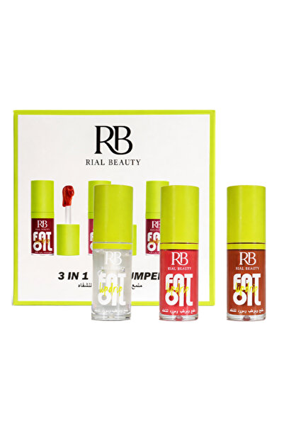 RIAL BEAUTY 3 in 1 Foot Light Lip Gloss