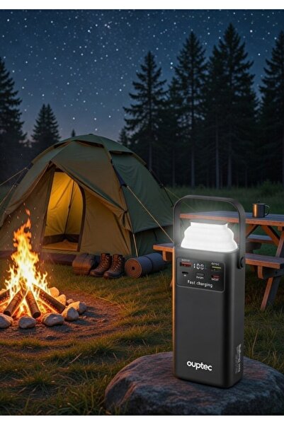 30.000 Mah 22,5W HF Hızlı Kablolu Kamp Lambası Outdoor Serisi Powerbank Fast Led Lamba