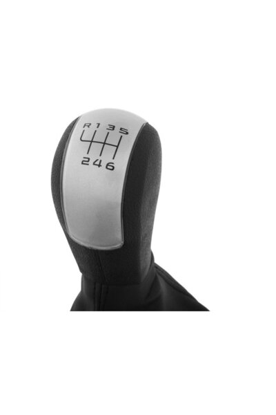 Farex Skoda Octavia II 2004- manetă schimbător viteze + manșon cu cadru ARGIN...