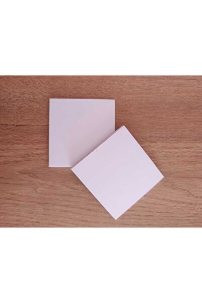Moldream 8X8 cm White Embossed Note Paper 50 Sheets Set of 2 Notepads Office School Desktop Notepad