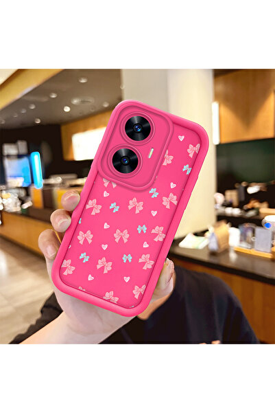 Hontinga حافظة هاتف Realme C55 متوافقة مع السيليكون المقاوم للصدمات باللون ال...