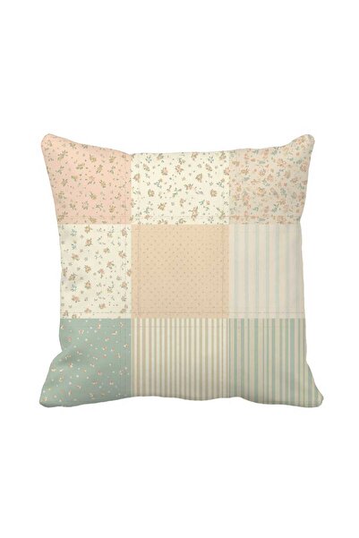 Queen Jera Nuanță romantică pastelată model peticit Aspect decorativ Husă de ...