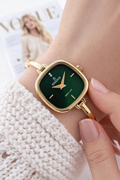 Essence Vintage Series Small Case Steel Blackening Color Not Scratch Women Wr...