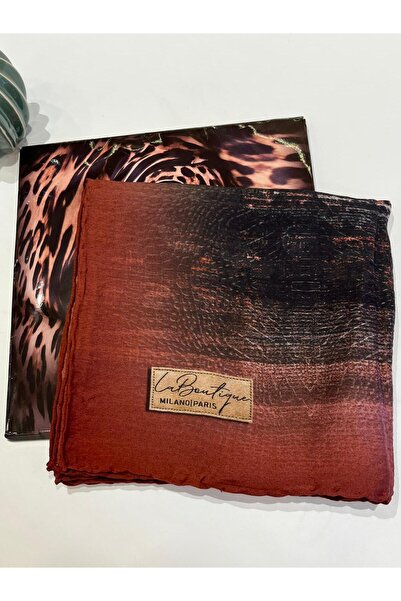 La Boutique Eşarp La Boutique Güz/Yaz Serinliği Desenli Eşarp