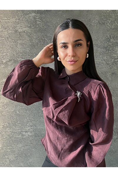 DYSTUDİODESİGN قميص ديجاجي ياكا