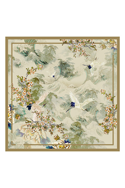 Arancia Ulje zeleni šal 90x90 Pure Touch