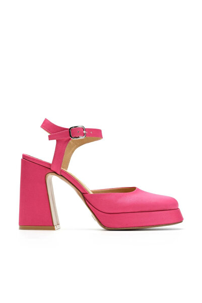 Jabotter Babs Saten 10 Cm Platform Topuklu Ayakkabı