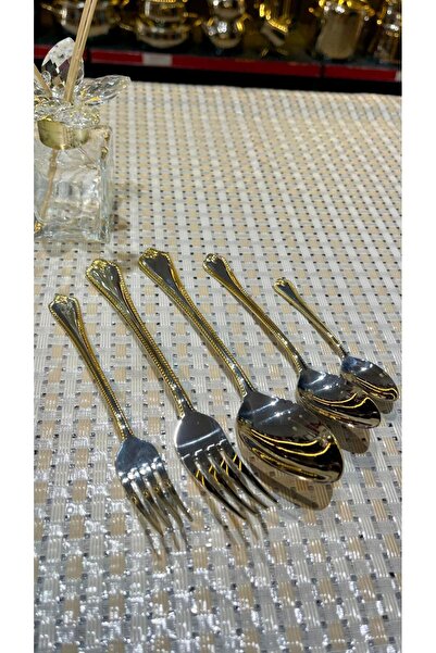 KÖSEOĞLU HOME Nhr Fulya 60 Piece Fork and Spoon Set