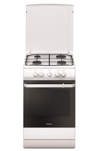 Hansa Aragaz FCGW510009D1, 4 arzatoare gaz, 58L, 50cm (Alb)