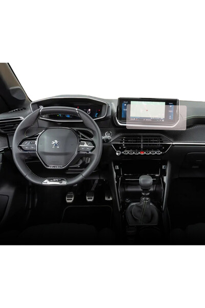 Duragon Folie Protectie Navigatie Peugeot e-208 2019-2023, Duragon, silicon