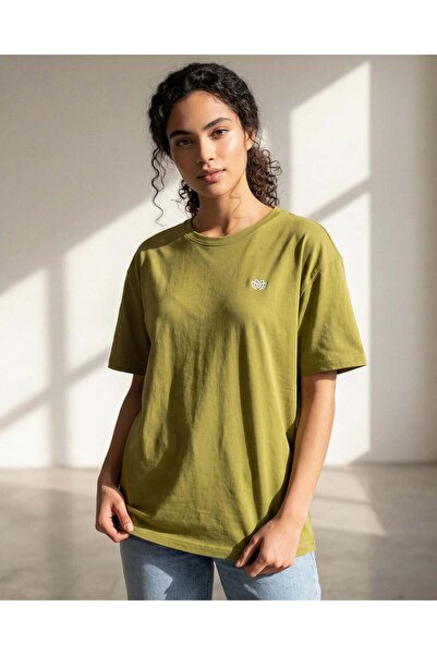 REDTAG Women Green Active T-Shirt