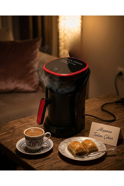 Teknoşık ماكينة قهوة تكنو شيك أوتوماتيكية بالشعلة الساخنة