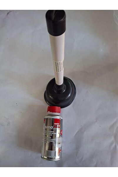 Sano Pipe Unblocking Package-1 Drain Granule 200G+ 1 Rubber Unblocking Pump w...
