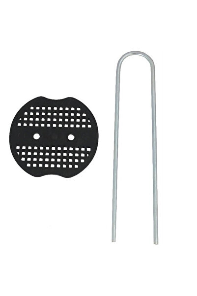 SERSIMO Set de 6 știfturi pentru fixarea agrotextilelor și foliei de grădină,...