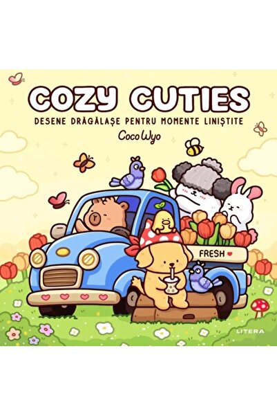 Editura Litera Cozy Cuties. Desene dragalase pentru momente linis