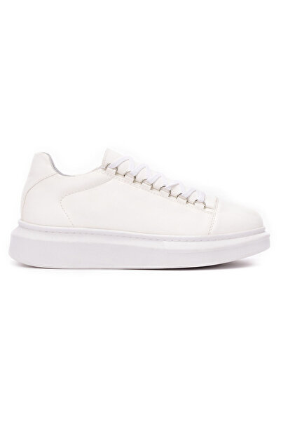 martin valen Men's Low Top White Chunky Sneakers S