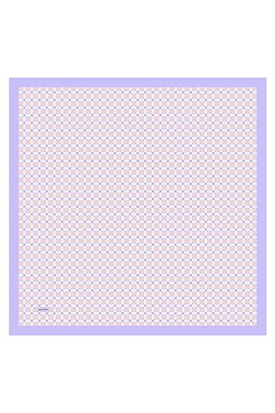 Arancia Eșarfă din mătase twill liliac 90X90