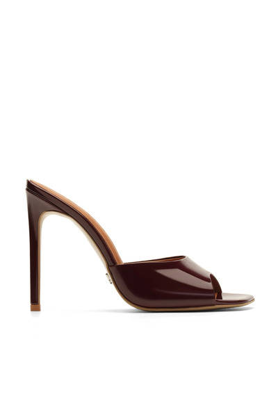 Jabotter Malvina Rugan 10 Cm Topuklu Terlik
