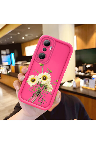 Hontinga حافظة هاتف Infinix Hot 20 متوافقة مع السيليكون المقاوم للصدمات باللو...