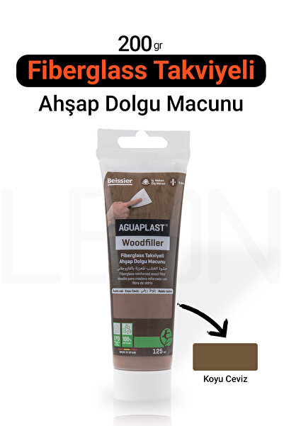 Aguaplast Ahşap Parke Tamir Macunu KOYU CEVİZ Mobilya Masa Dolgu Çatlak Çizik...