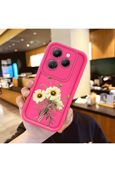 Hontinga حافظة هاتف Infinix Hot 40 Pro متوافقة مع السيليكون المقاوم للصدمات ب...