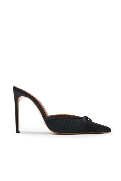 Jabotter Prag Saten 10 Cm Topuklu Terlik