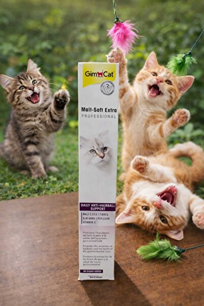 Gimcat Malt Soft Extra Tüy Yumağı Önleyici Kedi Macunu 100 Gr