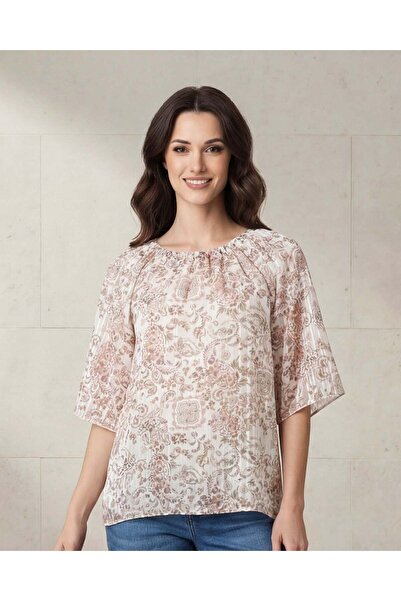 REDTAG Women Assorted All Over Print Casual Blouse