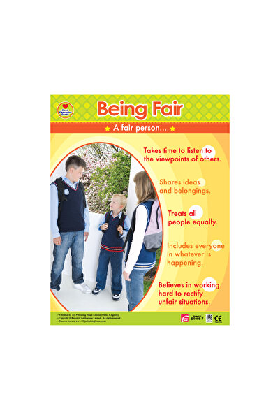 123Publishing House الإنصاف - لوحة جدارية باللغة الإنجليزية