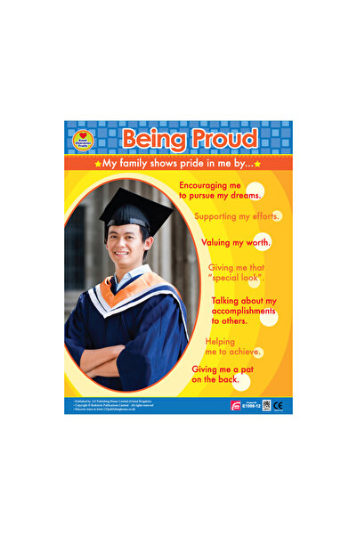 123Publishing House الشعور بالفخر - لوحة جدارية باللغة الإنجليزية