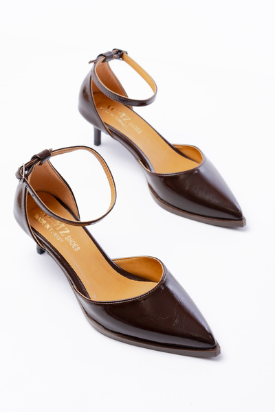 trendyes MODEL JEREMY PANTOFI CU TOC NEGRU 4CM