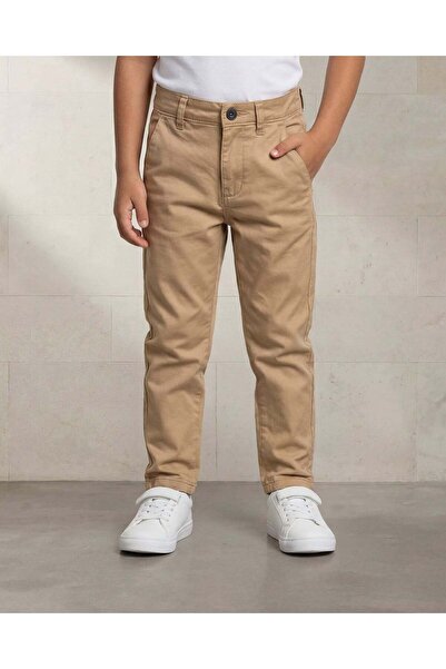 REDTAG بنطلون تشينو بني فاتح للأولاد
