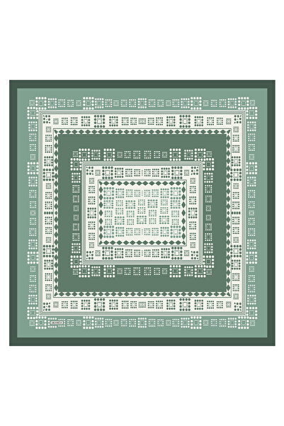 Arancia Eșarfă Mint 90X90 mătase Twill