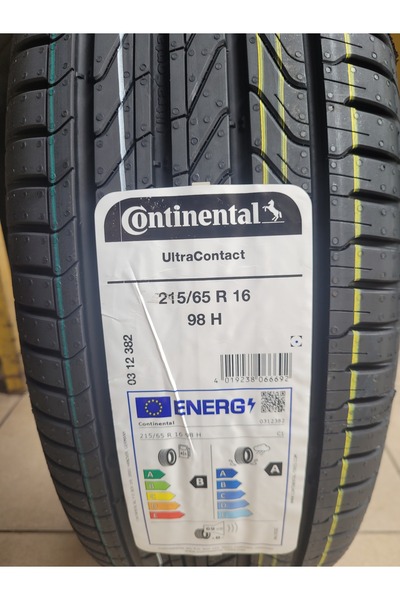 Continental 215/65R16 Ultra Contact 98H Set olarak (4 ADET) Yazlık A serisi 6...