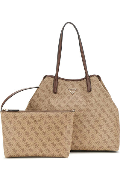 Guess حقيبة كتف نسائية كبيرة Eco Victtoria Lrg 2 in 1 - Esg951429