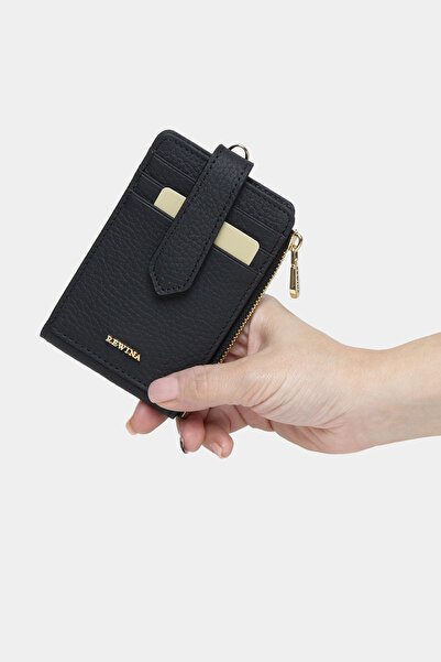 REWİNA Massarelli X Genuine Leather Women's Wallet Card Holder and Black with...