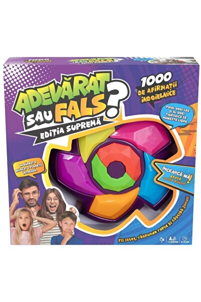 Noriel Joc interactiv, Zanzoon, Adevarat sau Fals, Editie