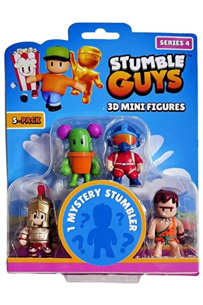 Noriel Set 5 mini figurine 3D, Stumble Guys, S4