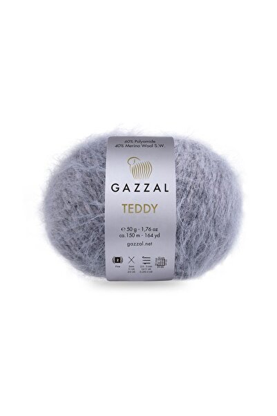 Gazzal Teddy & Merinos Örgü İpi – 50g