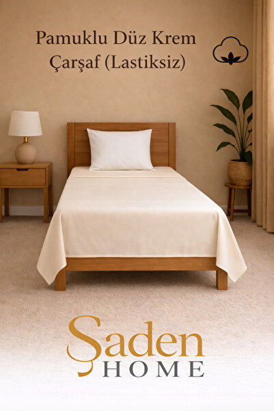 SADEN HOME Pamuk komad pojedinačne osobne tkanine (ekru) ši 160x240 cm