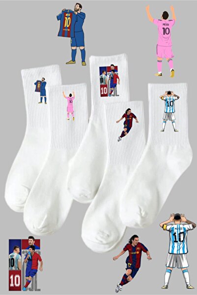 Rabona Fashion Σετ 5 τεμαχίων από το σειρά του 10 Efsane κάλτσες με θηλιές
