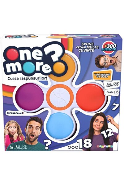 Noriel Joc interactiv, Zanzoon, One More - Cursa Raspunsu