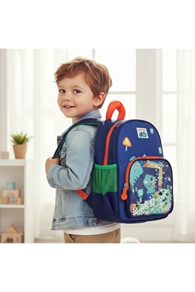 OEM Backpack for kindergarten, school or travel, cute and practical, 33 x 25 ...
