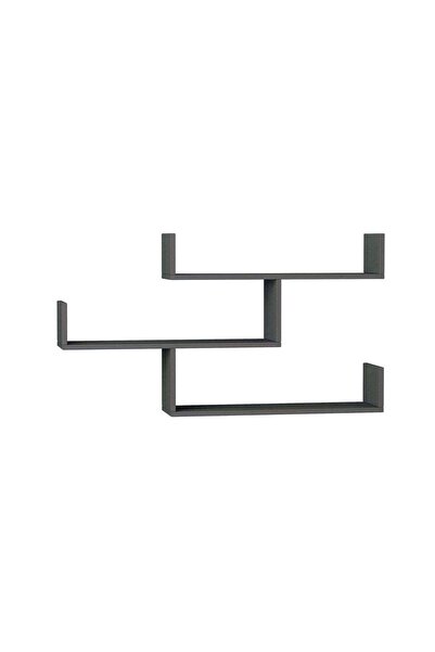 UnicUtil Rafturi perete, Bold Frame, UnicUtil, 120 x 67 x 22 cm, Gri
