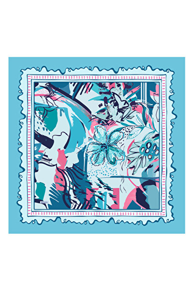 Arancia Eșarfă Turcoaz 90X90 Pure Touch