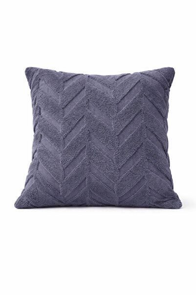 Bumedo وبري قطعة ديكورية غطاء وسادة 42x42 سم نورديك زيجزاك بي بنمط متعرج ناعم...