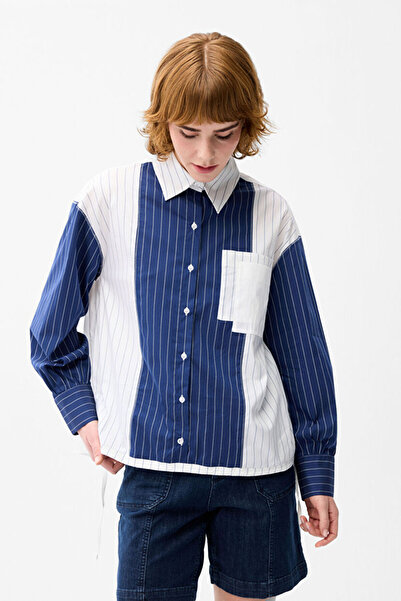 Love My Body Çizgili Gömlek