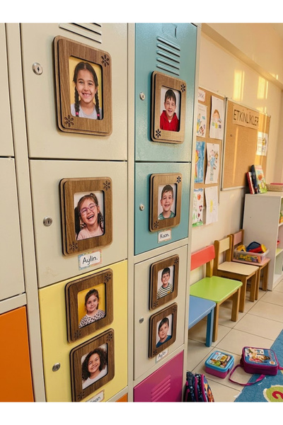 samsunlazer 10 Pieces of Vintage Photo Frame Set - Mini Decorative Frame - Bi...