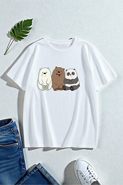 trendypassion Tricou unisex cu design prietenos cu urși